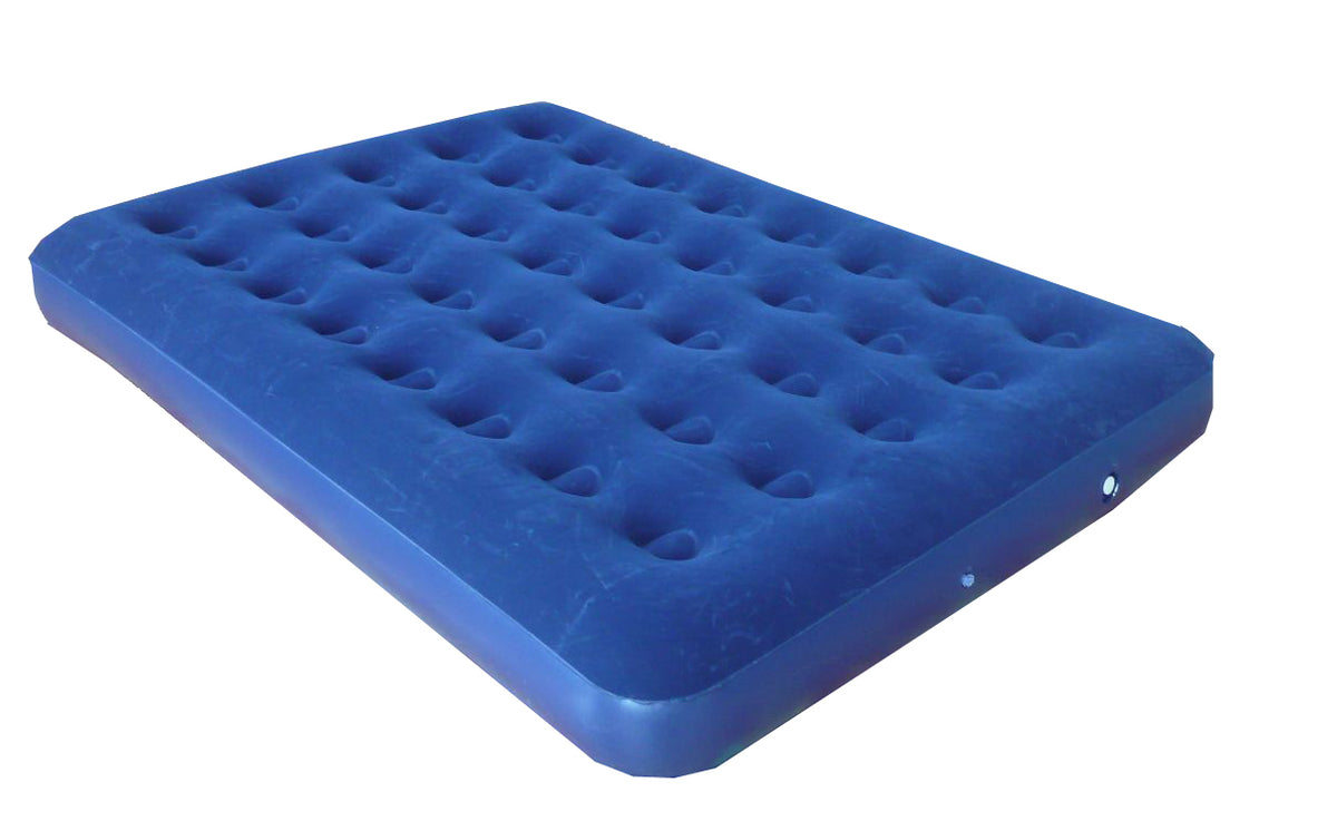 Double Size Air Mattress 74x54x7.5 Inch with Fast Inflation for Camping & Home