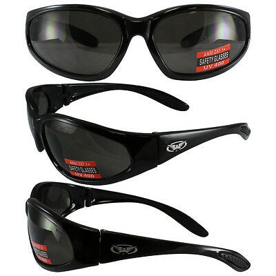 Auto-Darkening Safety Glasses with Photochromic Lenses - 24hr UV Protection