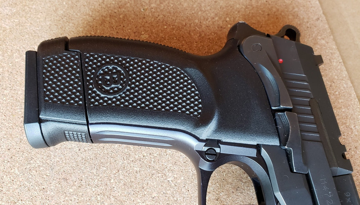 Pistol Grip Upgrade for Bersa TPR9C Compact Pistol - Enhanced Texture & Backstrap