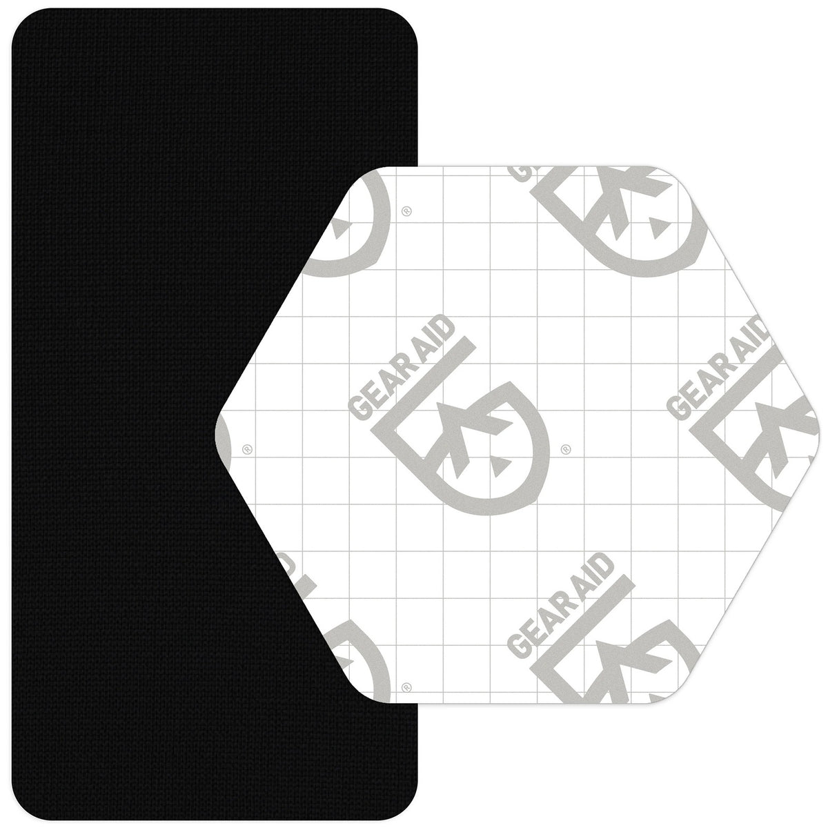GORE-TEX Fabric Repair Patches - Durable Water-Resistant Tape (2-Pack) Black