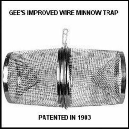 G40 Gee Minnow Trap - Heavy-Galvanized Wire Fishing Trap for Minnows
