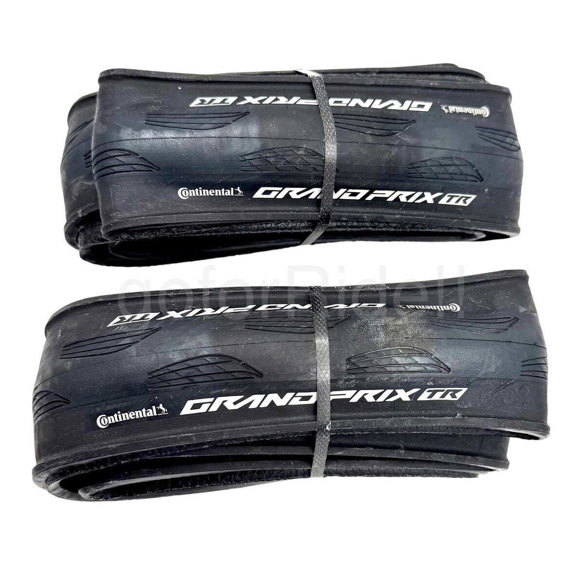 700x25C Tubeless Ready Road Bike Tires - Black, Pack of 2