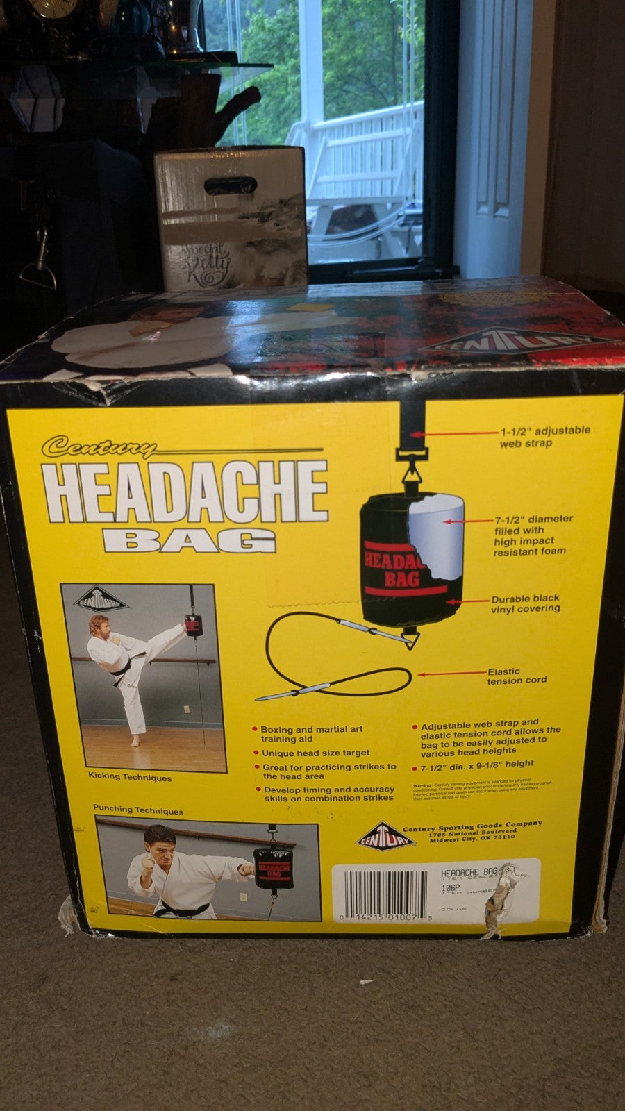 Century Heavy Duty Punching Bag for MMA Kickboxing Boxing Training