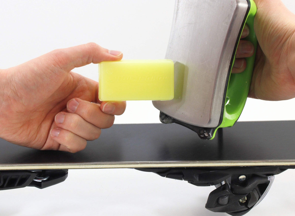 Ski Wax for Fresh Snow - Long-Lasting Yellow Winter Sports Wax 70g