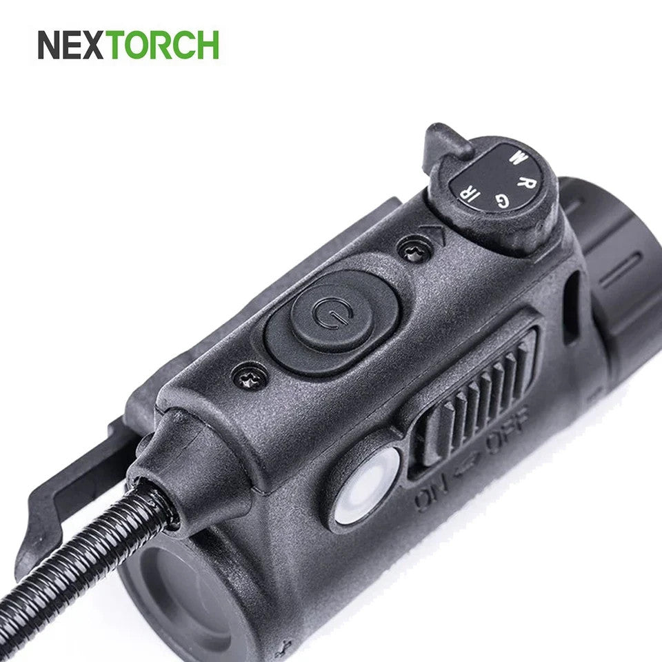 Tactical Helmet Light with Multi-Color Modes and IFF Beacon