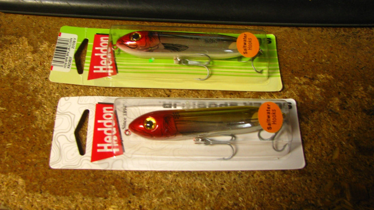 Topwater Fishing Lures Set - Heddon Super Spook Jr. 3 Pieces, Clown Color
