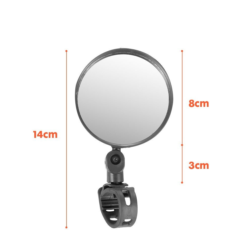 Adjustable Bicycle Rearview Mirror for Mountain E-Bike & Scooter Handlebar