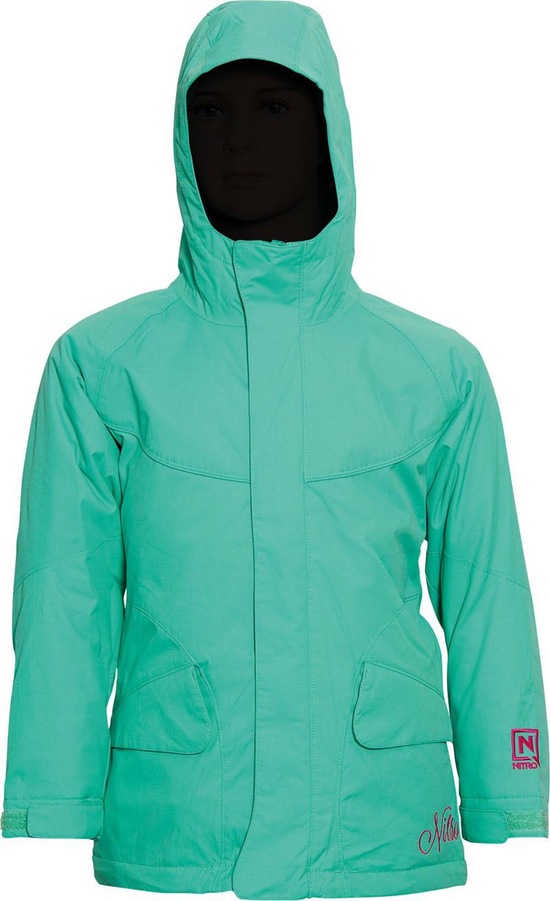 Youth Snowboard Jacket Aqua Kids Insulated Waterproof Winter Outerwear