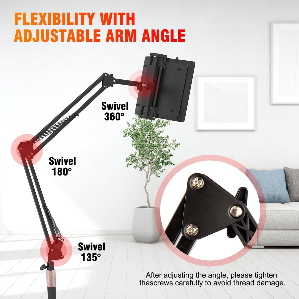 7 in 1 Portable Red Infrared Light Therapy Lamp for Face & Body with Stand
