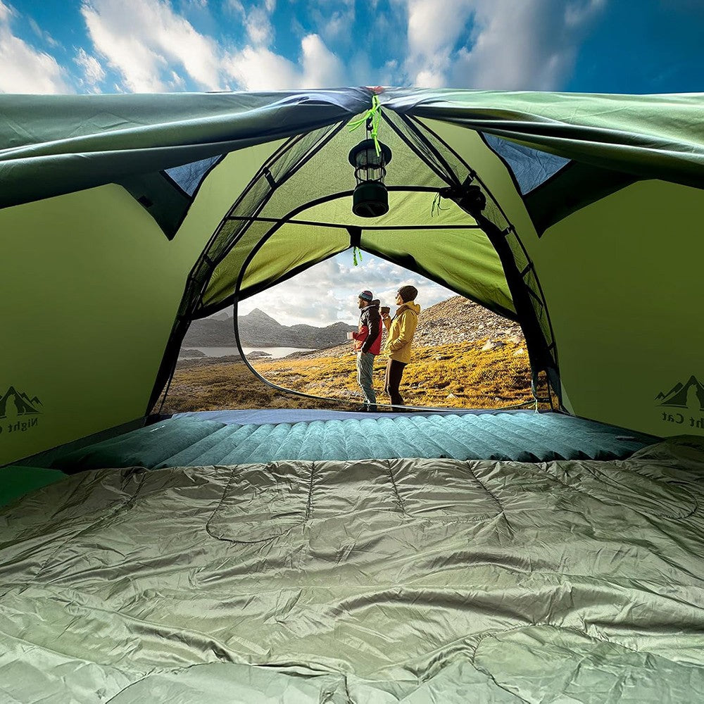 Lightweight 2-Person Waterproof Backpacking Tent with Rainfly and Poles