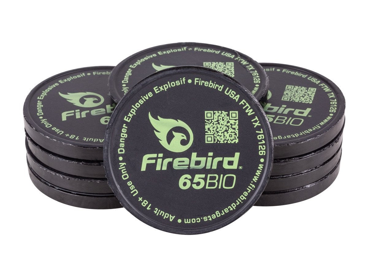 Biodegradable Shooting Targets for and Firearms - 65mm 10 Pack