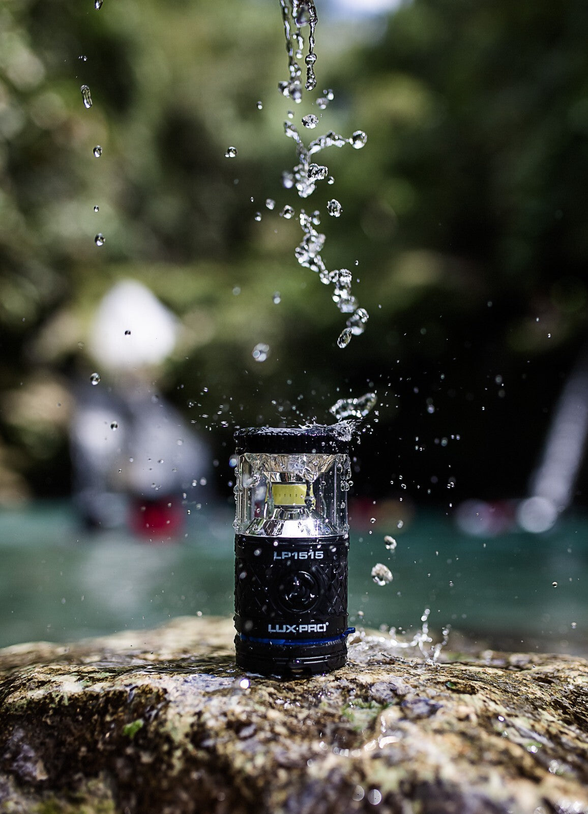 Waterproof LED Camping Lantern with Magnetic Base and 340 Lumens