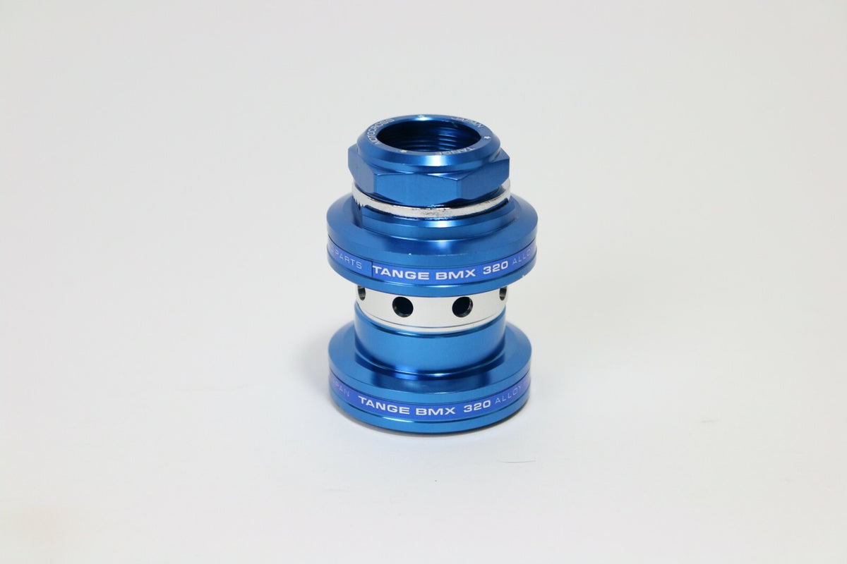BMX Bicycle Headset 1" Threaded Anodized Blue Sealed Cartridge Bearing