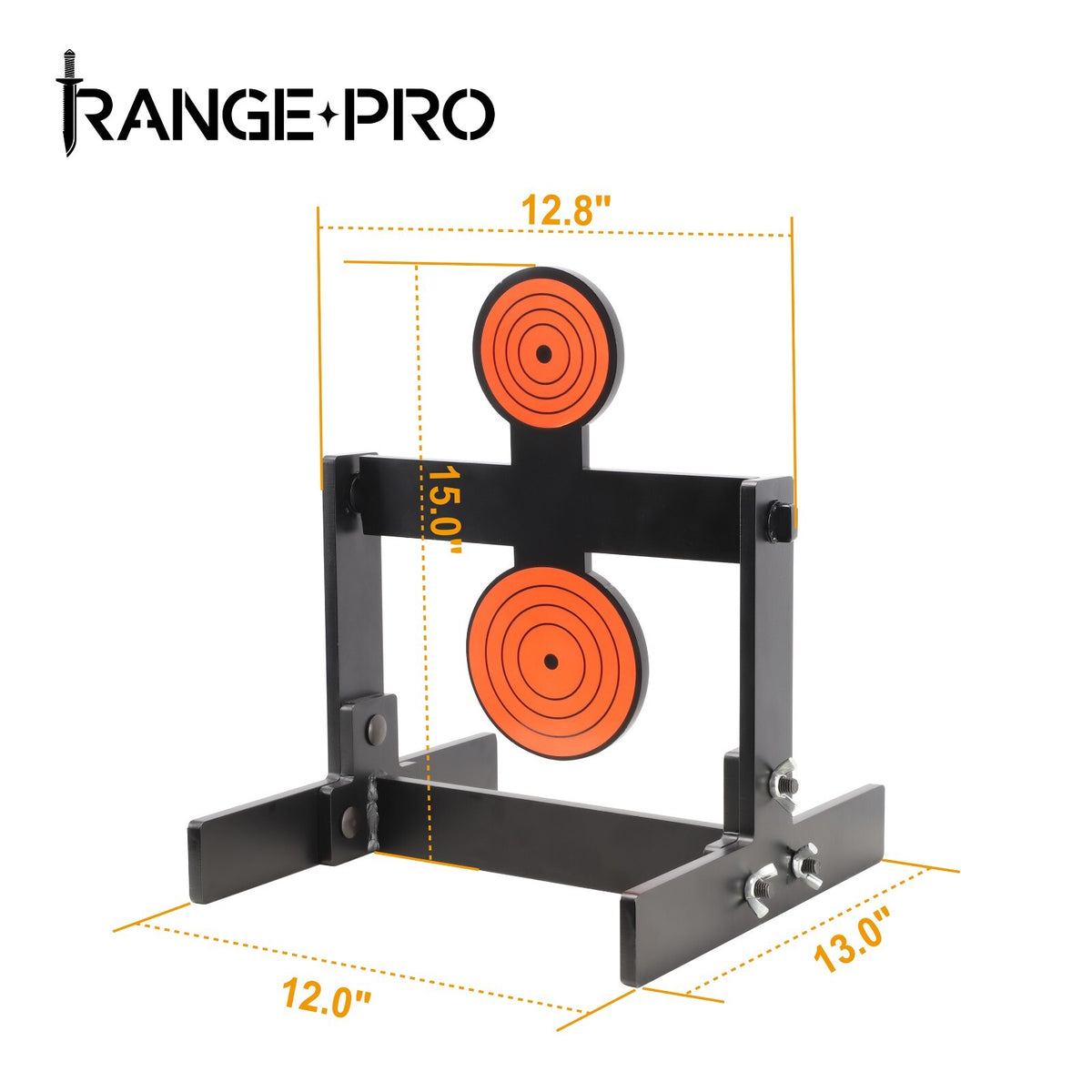 Centerfire Rifle Spinner Target, 4" & 5" Combo