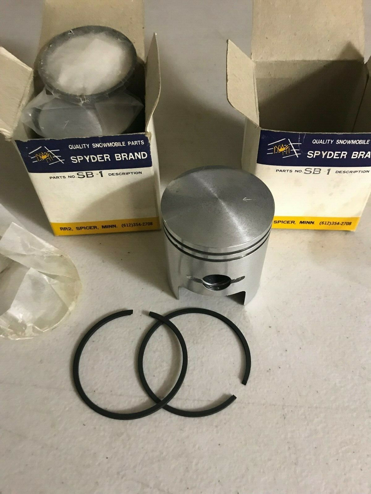 Kawasaki 340 Piston Kit - NOS Watercraft Engine Replacement Part