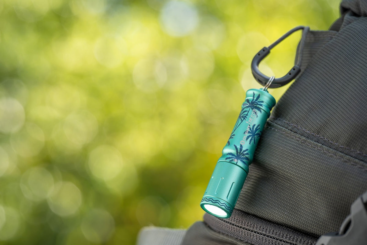 Waterproof Keychain Flashlight 90 Lumens Compact Pocket LED Torch