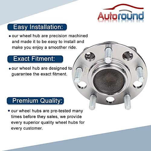 Rear Wheel Hub Bearing Assembly Compatible with Jeep, Chrysler, Dodge