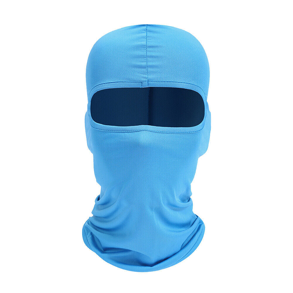 Lightweight Lycra Full Face Balaclava Ski Mask for Cycling & Outdoor Sports