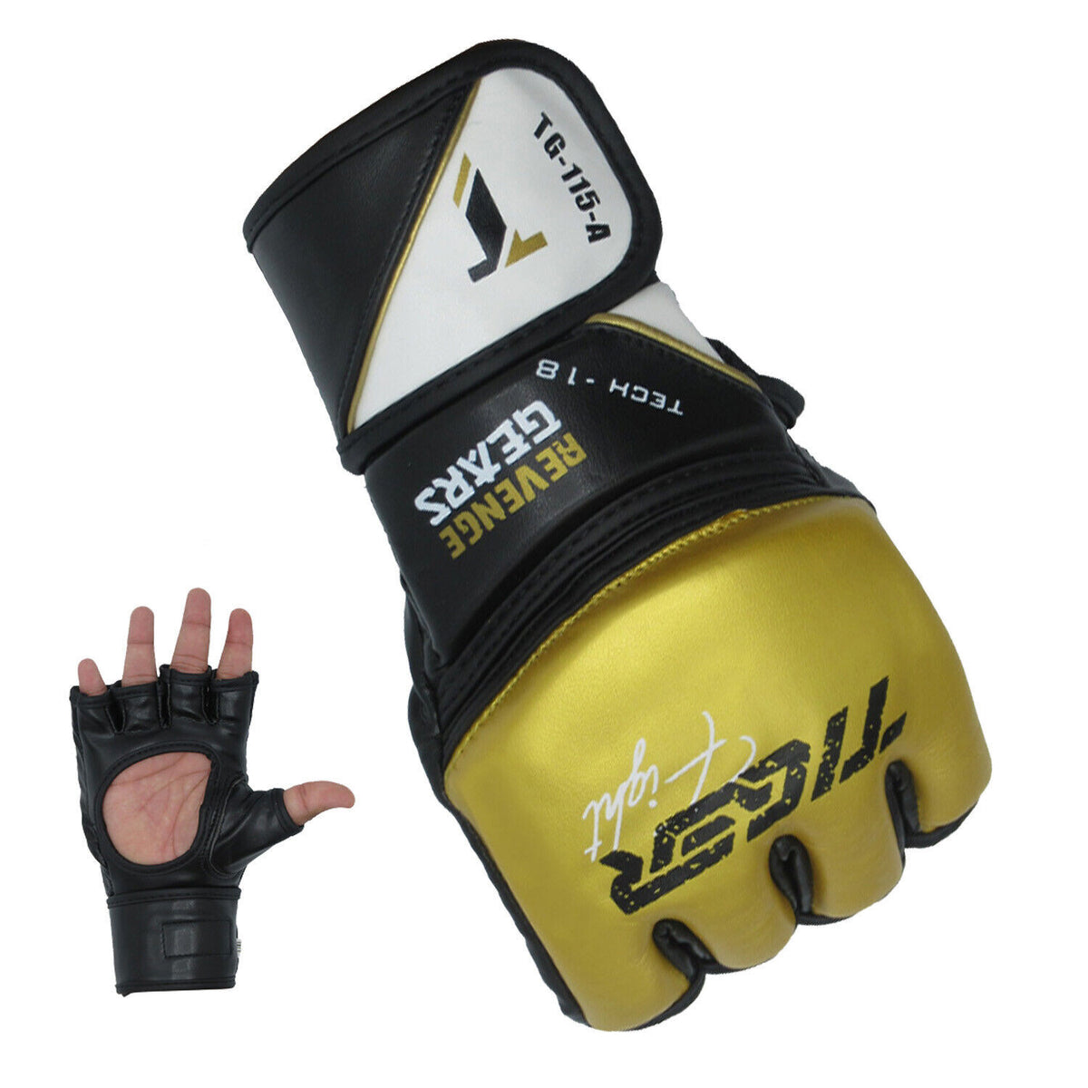 Martial Arts MMA Gloves for Boxing & Grappling Training - Impact Protection