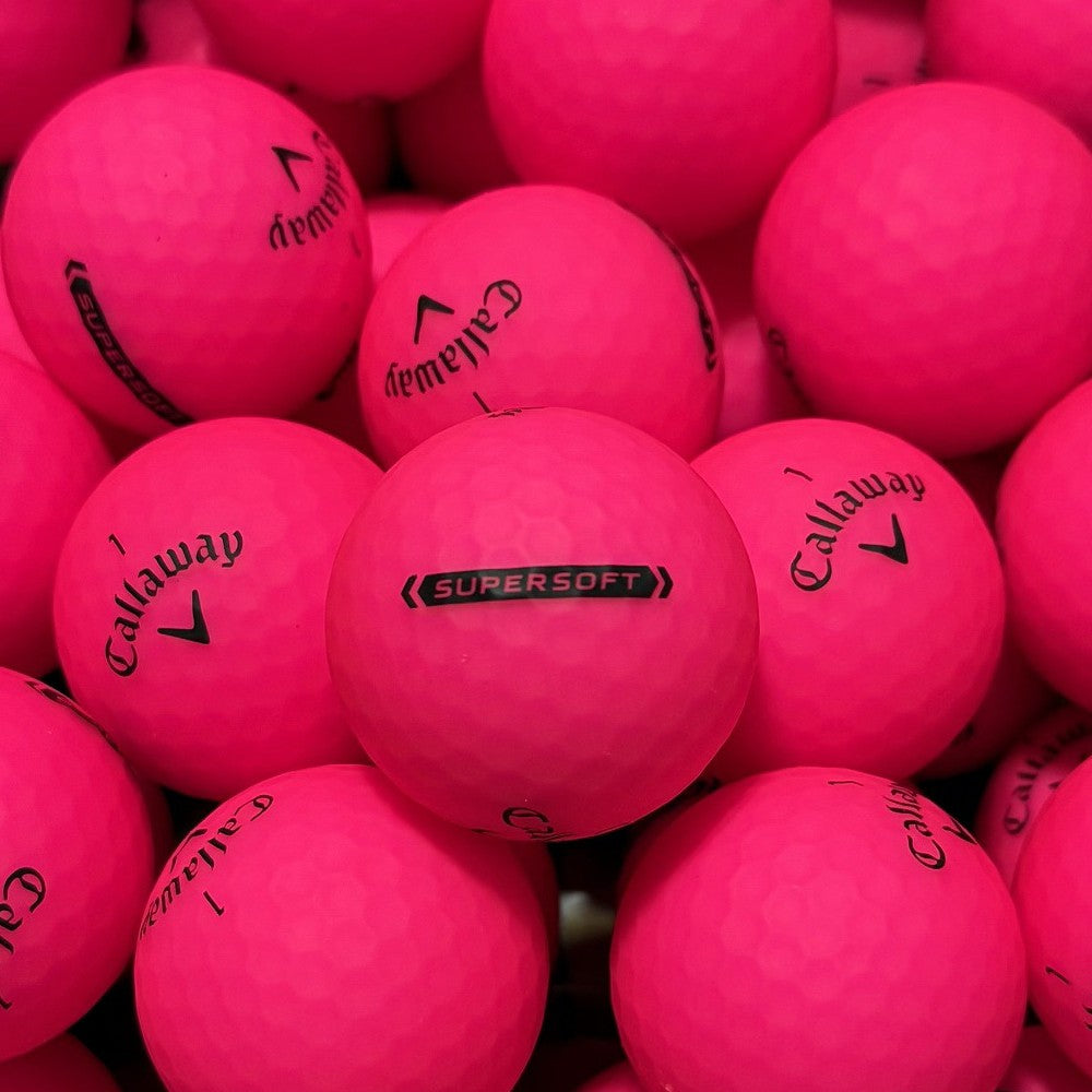 Bulk Callaway Supersoft Golf Balls - Matte Finish, Multiple Colors & Quantities