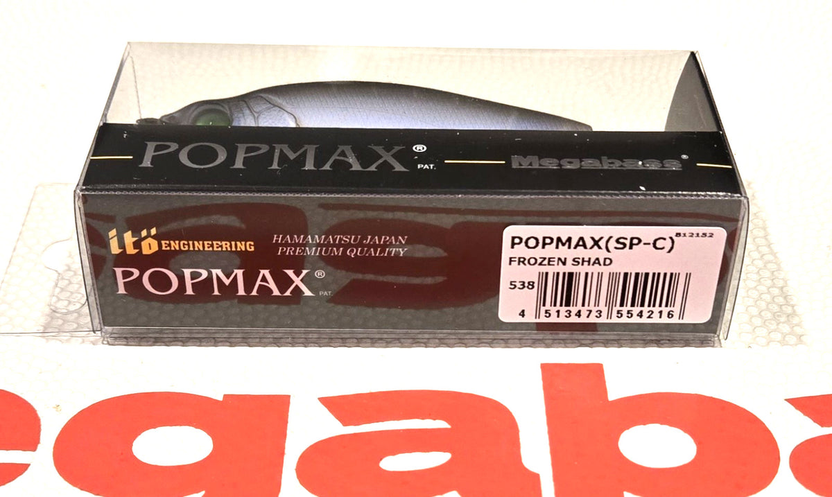 Fishing Lure Megabass POP MAX Frozen Shad SP-C Respect #85 Free Shipping