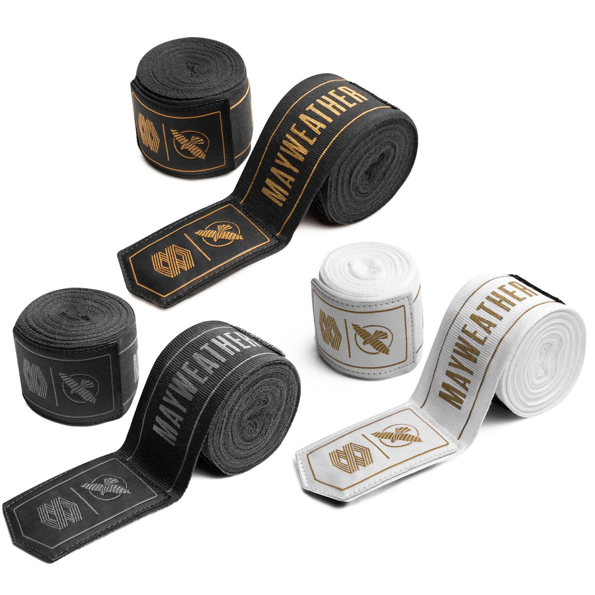 Stretch Hand Wraps for Boxing & Martial Arts - Hayabusa Mayweather 180" Support