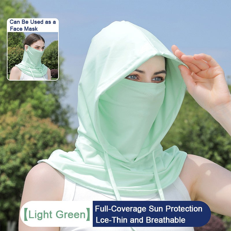 UV Protection Cooling Balaclava Face Mask 3-in-1 Full Head Cover for Sun Outdoor Activities