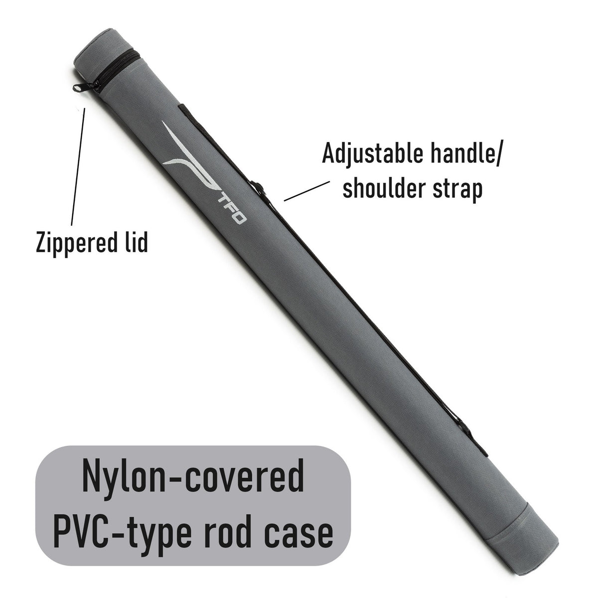 9ft 4-Piece Fishing Rod Case - Nylon Cover with Carry Handles