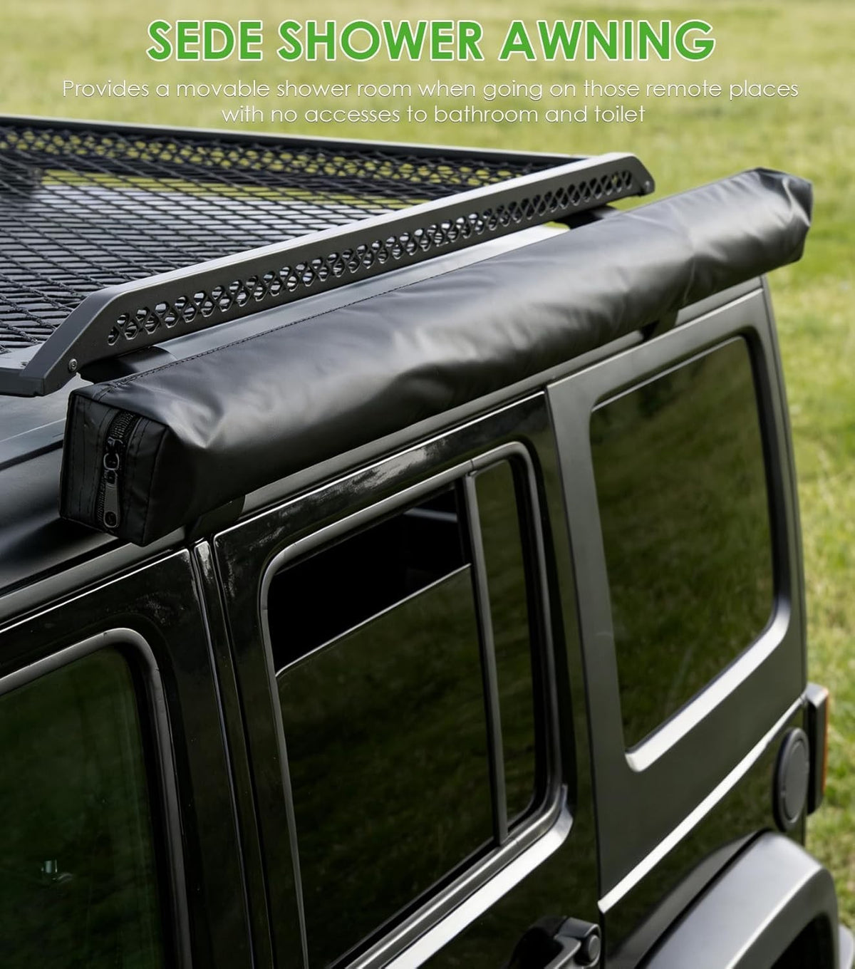 Portable Car Shower Tent Privacy Shelter for Camping & Overland Vehicles