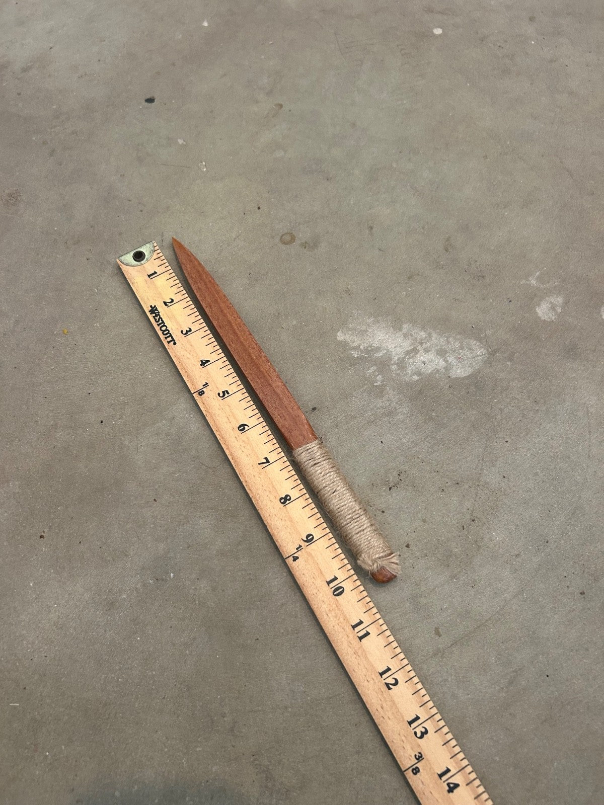 Handmade Wooden Assassin Dagger 10.5-Inch Decorative Collectible