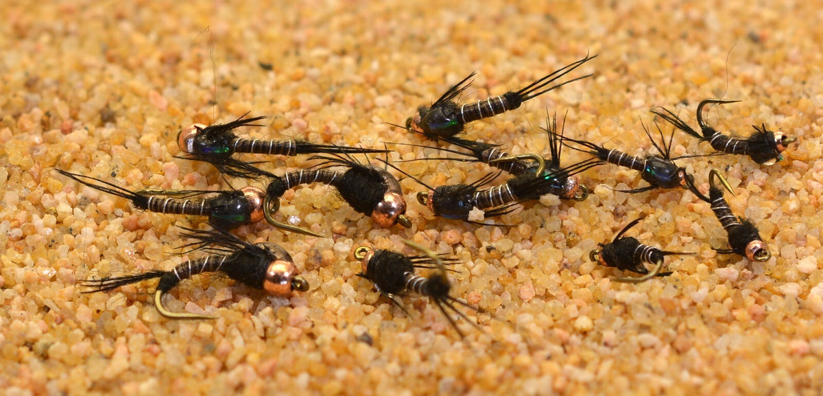 Micro Mayfly Nymph Fishing Flies Set - Assorted Micro Hook Sizes