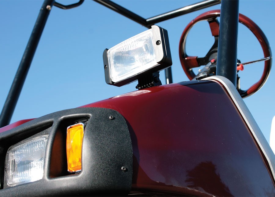 Universal 4.5x3x2.5 Inch 12V Halogen Golf Cart Headlight Kit | Includes 2 Lights