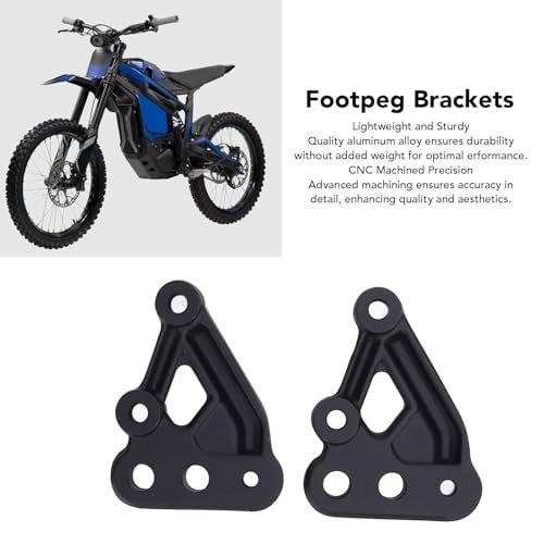 Aluminium Alloy Foot Peg Brackets for Electric Dirt Bikes - Talaria MX3 MX4 X3