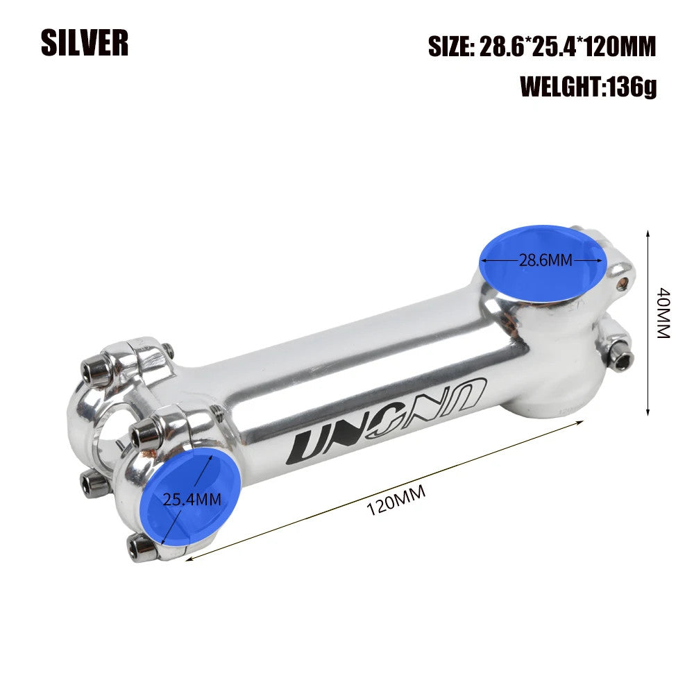 Bike Stem 25.4mm 7° Aluminum Alloy MTB Road Bicycle Handlebar Stem