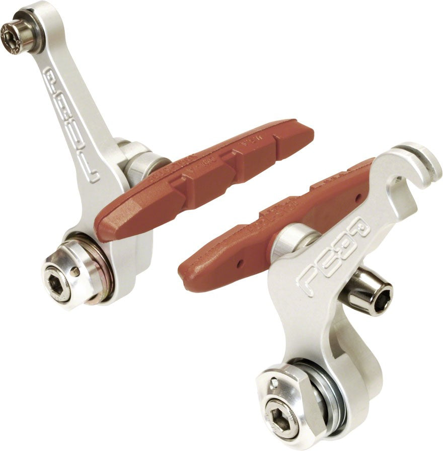 Cycling Brake Cantilever Brake for Road and Mountain Bikes - Silver