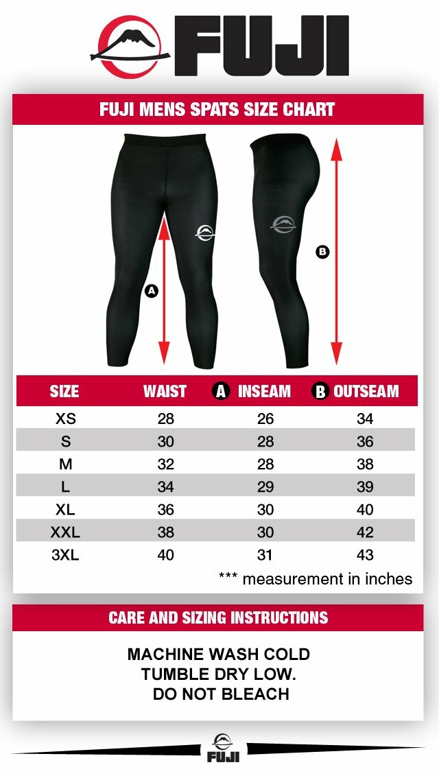 Men's MMA & BJJ Compression Spats - No Gi Competition Pants