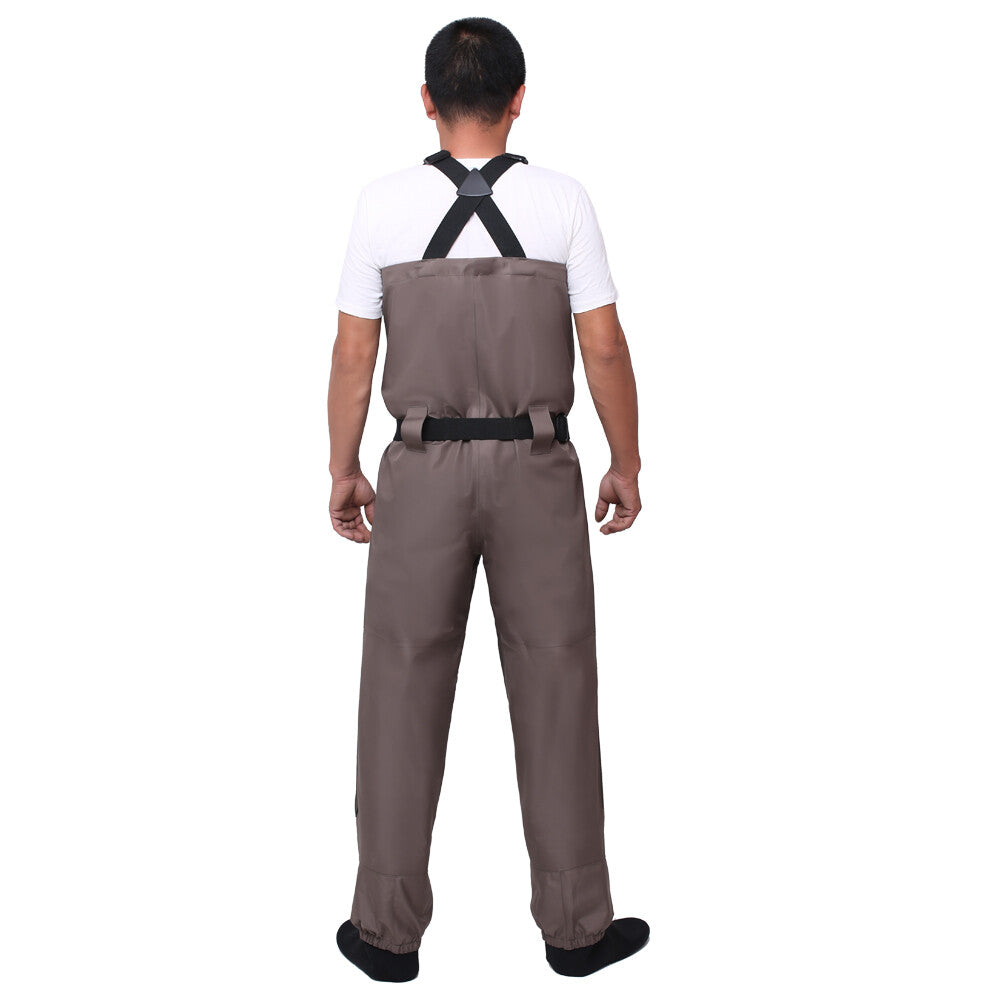 Fly Fishing Chest Waders Breathable Waterproof Stocking Foot Fishing & Hunting Waders