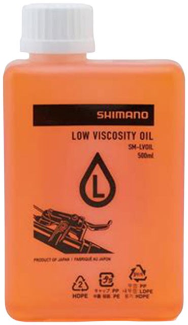 Shimano Low Viscosity Brake Fluid - Mineral Oil for Bicycle Disc Brakes