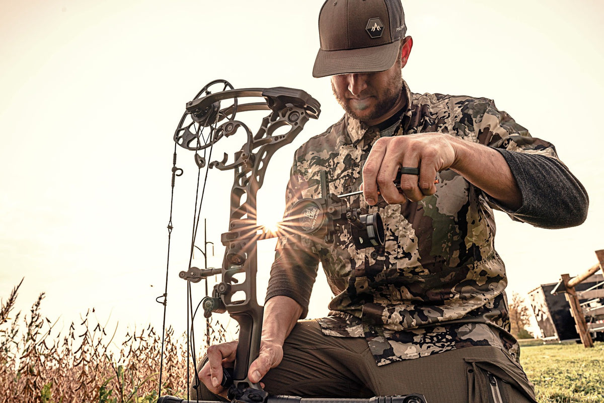 Pnuma Outdoors Caza Short Sleeve Shooting Shirt UPF 30+ Camouflage