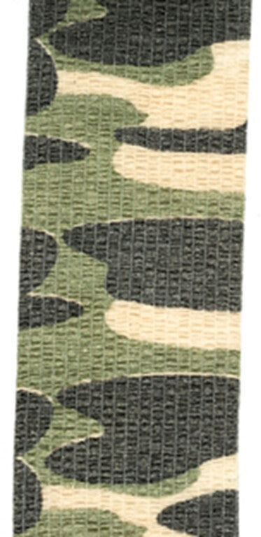Camouflage Wrap Tape 2 Inch x 15 Feet Adhesive-Free Concealment Tape for Hunting Camping
