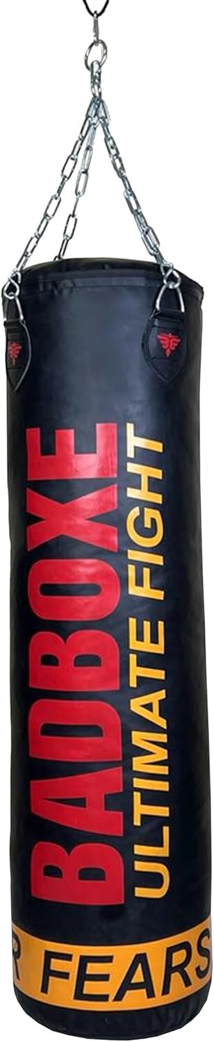 80 LB Punching Bag with Chains for Boxing & Martial Arts Training