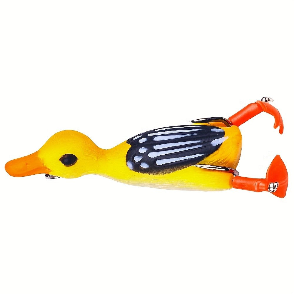 10pcs Topwater Duck & Frog Fishing Lure Set - Realistic Wobblers for Freshwater