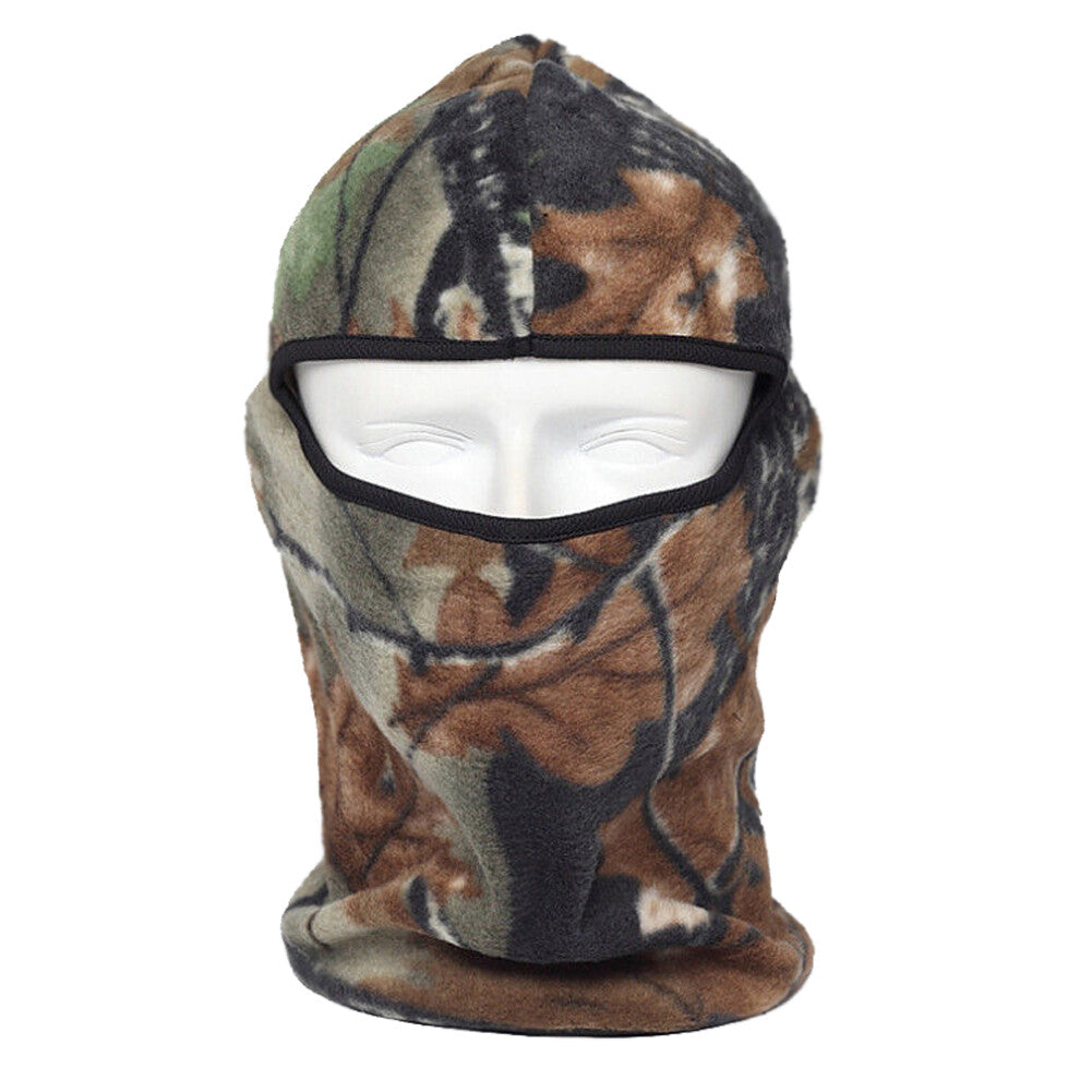 Unisex Thermal Fleece Balaclava Ski Face Mask for Cold Weather Outdoor Activities