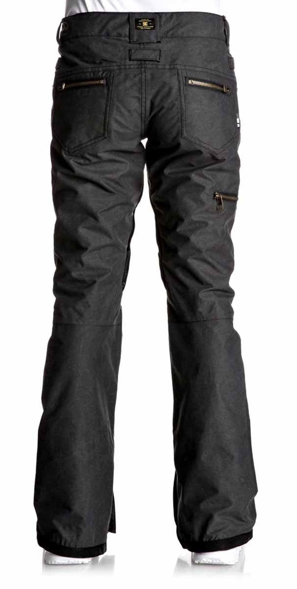 Women's Softshell Snowboard Pants Waterproof Ski & Snowboard Trousers Black