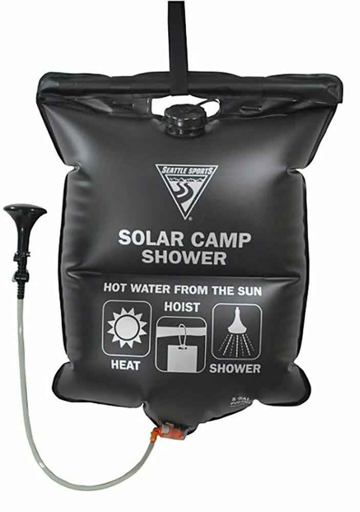 5-Gallon Solar Camping Shower BPA-Free Portable Water Heater