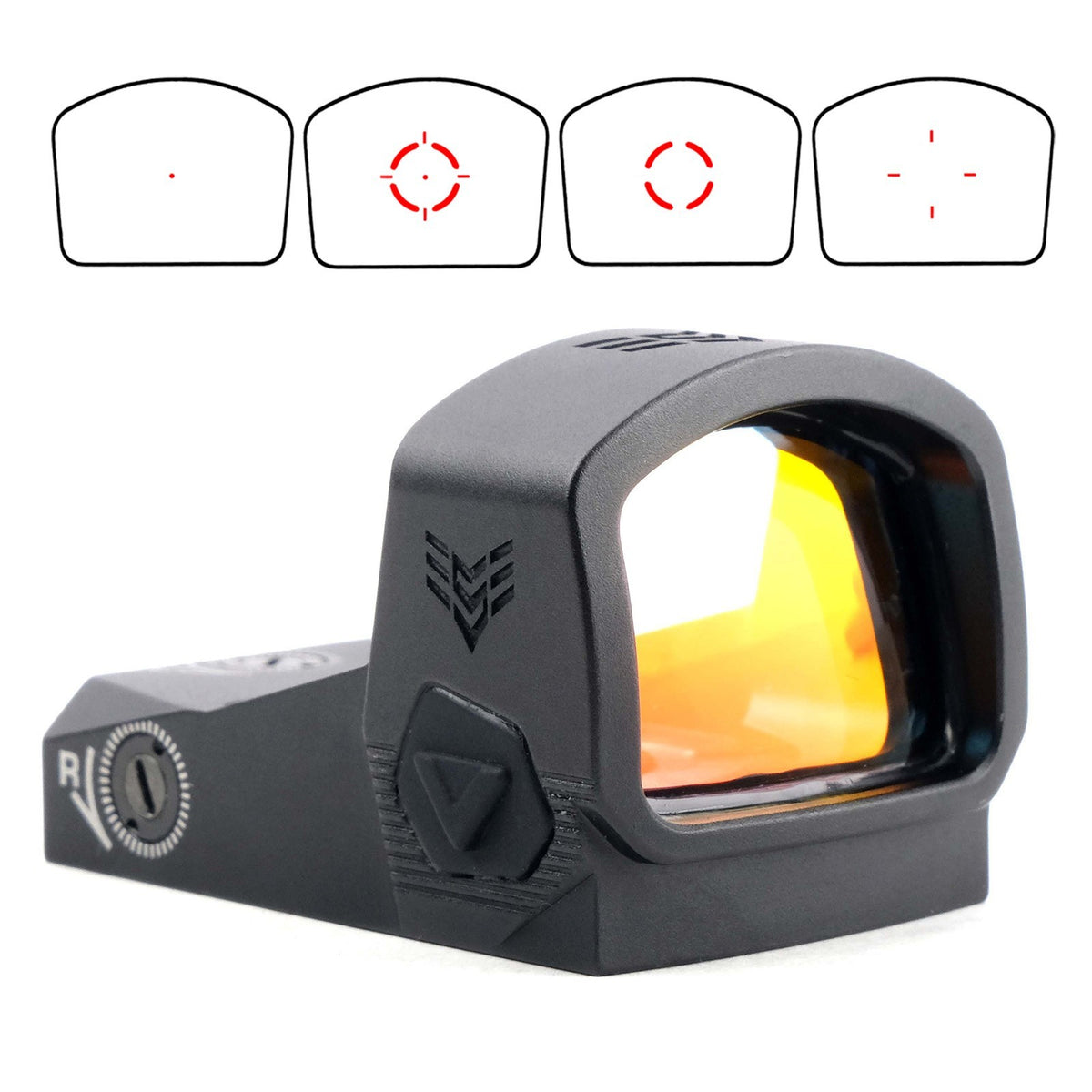 Red/Green Dot & Multi-Reticle Pistol - RMR Compatible, 3 MOA