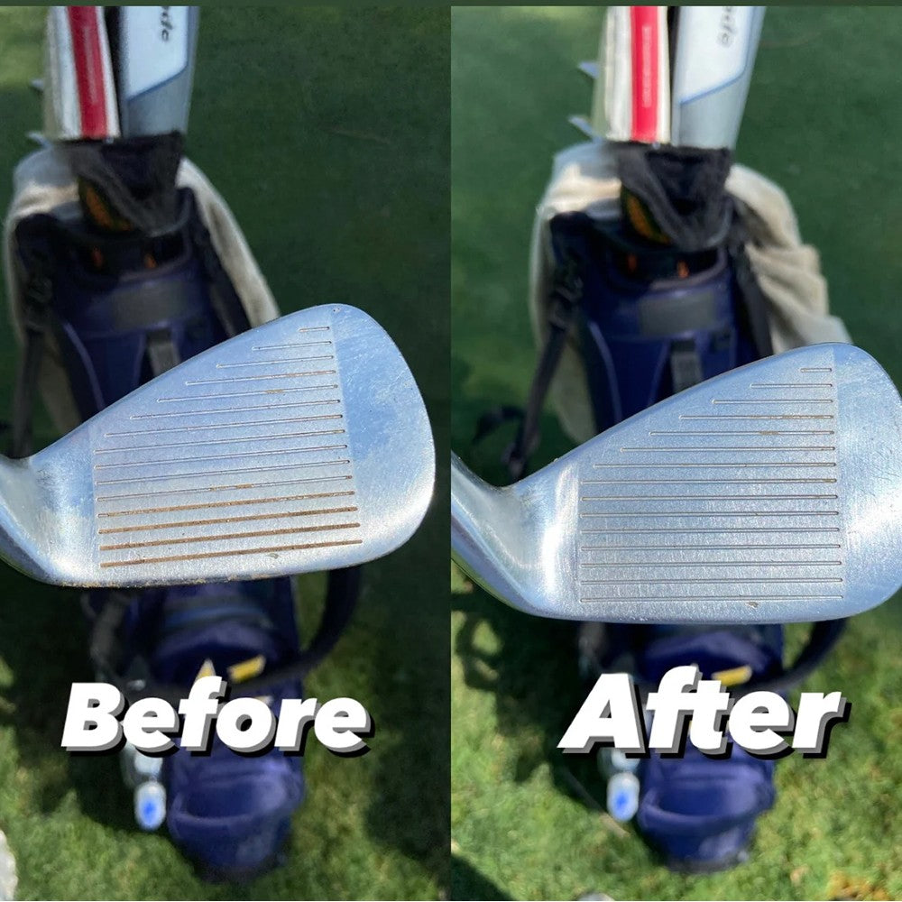 Golf Club Water Brush with Leakproof Reservoir & Nylon Bristles