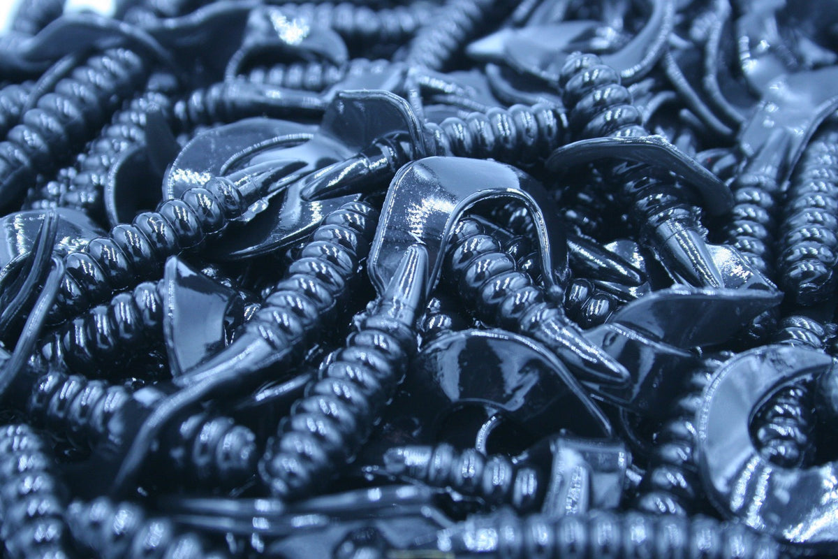 Artificial Soft Plastic Fishing Grubs 3 Inch Twister Tail Lures for Walleye Bass