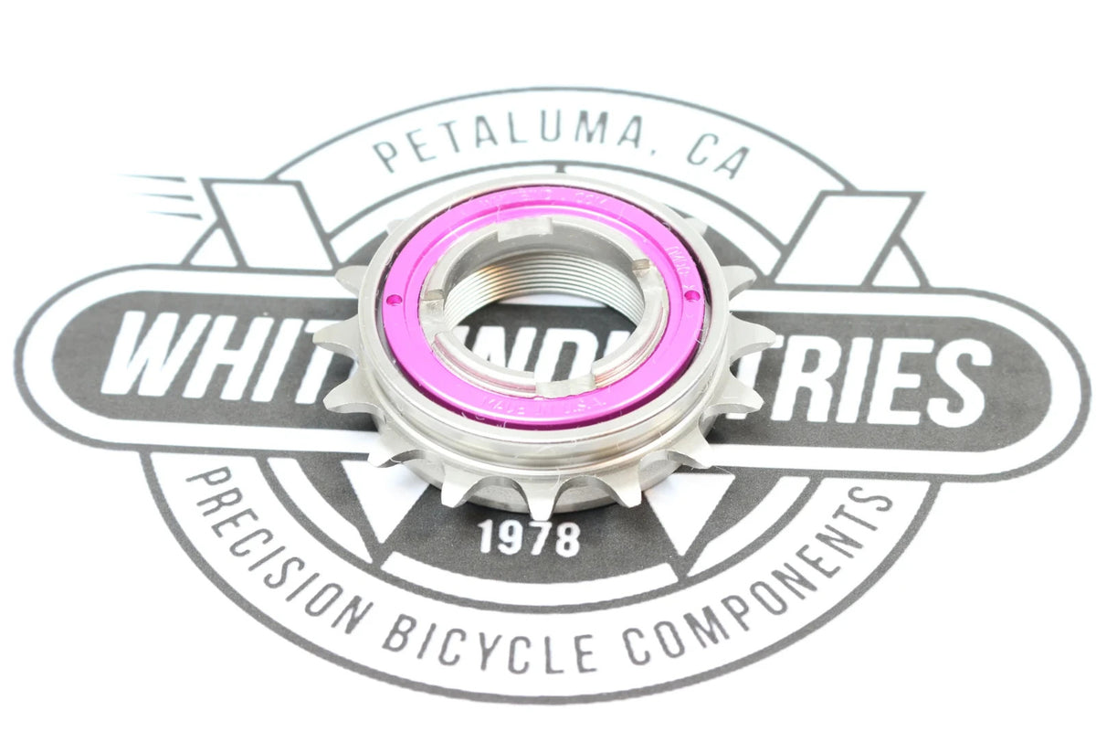 White Industries ENO Freewheel 16T Sealed Bearing Bicycle Freewheel - Black, Red, Gold, Purple