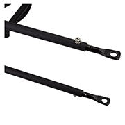 Adjustable Front Bicycle Rack for 26-29 Inch and 700c Wheels - Heavy Duty Alloy